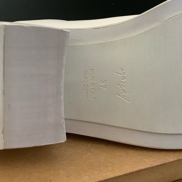 SOLD: MARSELL White Coneros Western Boho Leather Boots - Picture 3 of 7